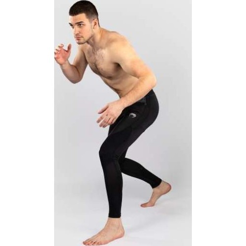 Legginsy Venum G-Fit Scales Spats, czarno-szare