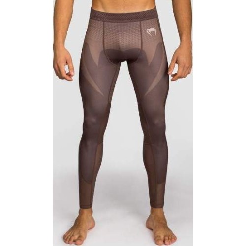 Legginsy Venum No Gi, czekoladowy brąz