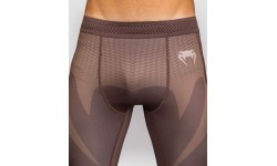 Legginsy Venum No Gi, czekoladowy brąz