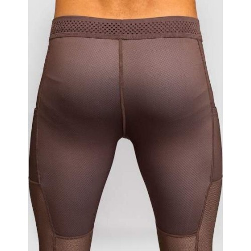 Legginsy Venum No Gi, czekoladowy brąz