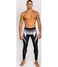 Legginsy Venum No Gi, czarno-białe