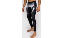 Legginsy Venum No Gi, czarno-białe