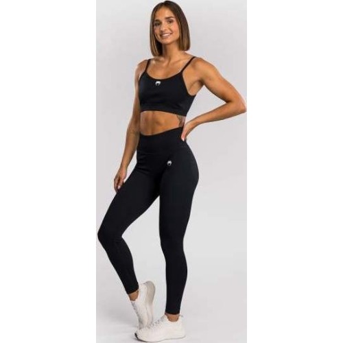 Legginsy damskie Venum Sculpt, czarno-białe