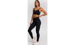 Legginsy damskie Venum Sculpt, czarno-białe