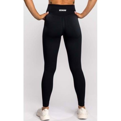 Legginsy damskie Venum Sculpt, czarno-białe
