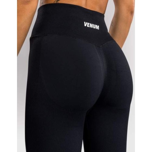 Legginsy damskie Venum Sculpt, czarno-białe