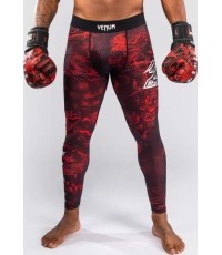 Legginsy Venum 20th Anniversary, czarne/czerwone