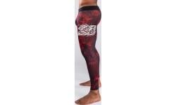 Legginsy Venum 20th Anniversary, czarne/czerwone