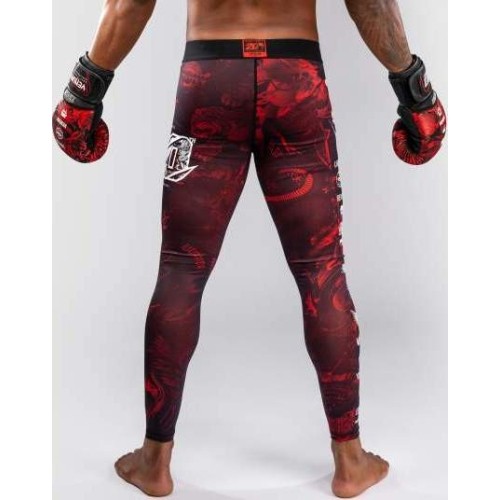 Legginsy Venum 20th Anniversary, czarne/czerwone
