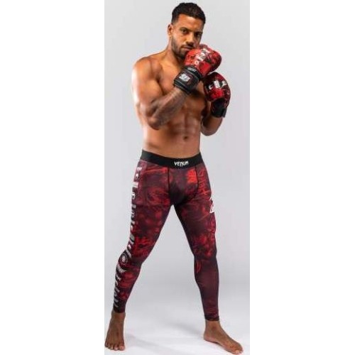 Legginsy Venum 20th Anniversary, czarne/czerwone