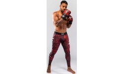 Legginsy Venum 20th Anniversary, czarne/czerwone