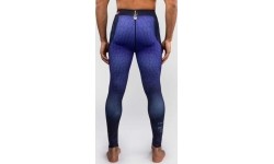 Legginsy kompresyjne Venum x TEKKEN 8 Kazuya, czarne/niebieskie