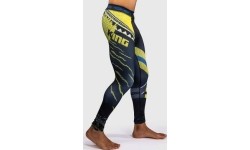 Legginsy Venum x TEKKEN 8 Spats King czarno-żółte