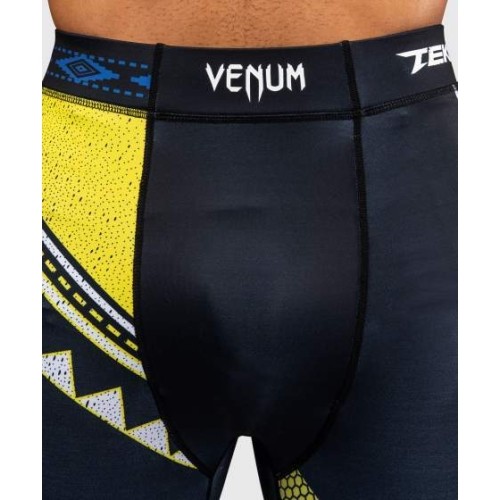 Legginsy Venum x TEKKEN 8 Spats King czarno-żółte