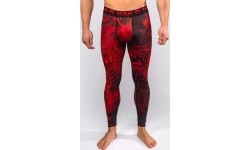 Legginsy kompresyjne Venum Wolf Atak - czarno-czerwone