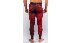 Legginsy kompresyjne Venum Wolf Atak - czarno-czerwone