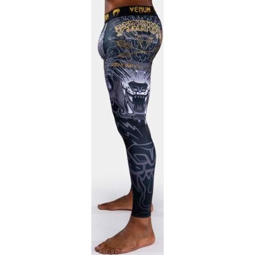 Legginsy Venum Wolf Atak, czarno-szare