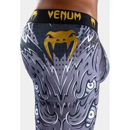 Legginsy Venum Wolf Atak, czarno-szare