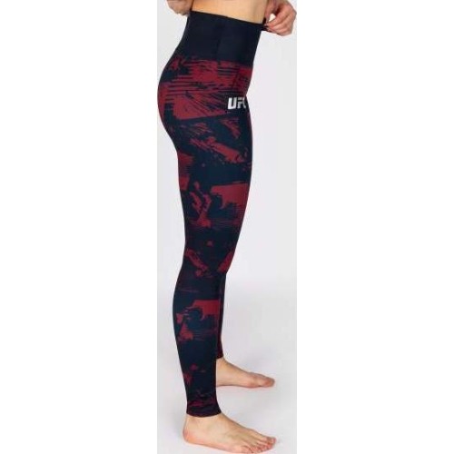 Damskie legginsy UFC Zenith by Venum Authentic Fight Week, bordowe
