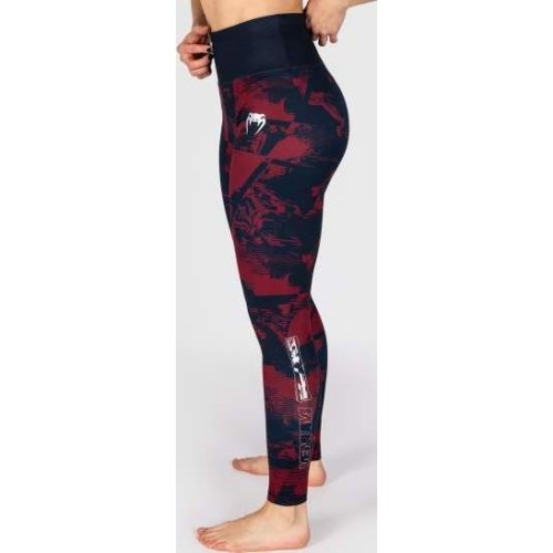Damskie legginsy UFC Zenith by Venum Authentic Fight Week, bordowe