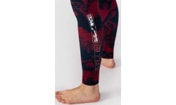 Damskie legginsy UFC Zenith by Venum Authentic Fight Week, bordowe