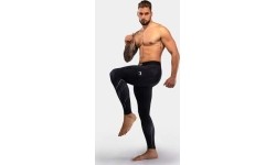 Legginsy Venum Streamline, czarno-białe