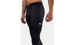Legginsy Venum Streamline, czarno-białe