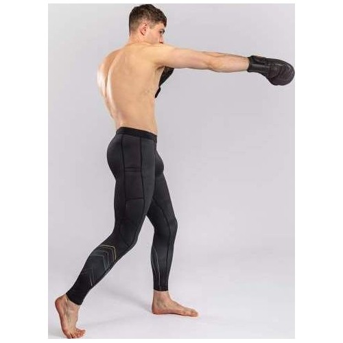 Legginsy Venum Streamline - czarno-złote