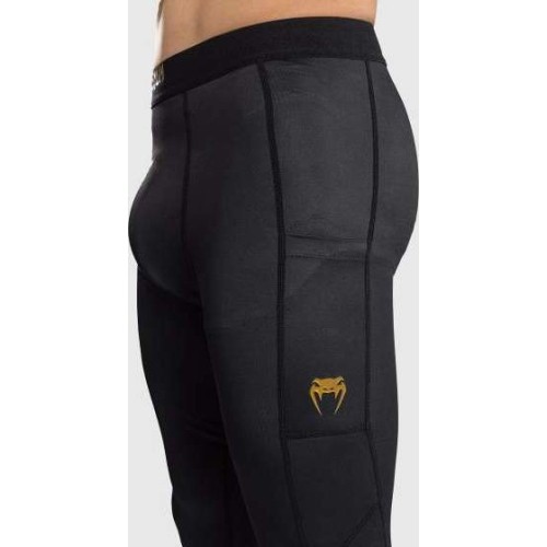 Legginsy Venum Streamline - czarno-złote