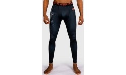 Legginsy Venum Thunder Dragon, czarny/szary/miedziany