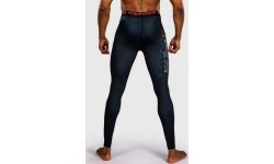 Legginsy Venum Thunder Dragon, czarny/szary/miedziany