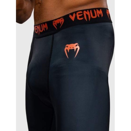 Legginsy Venum Thunder Dragon, czarny/szary/miedziany