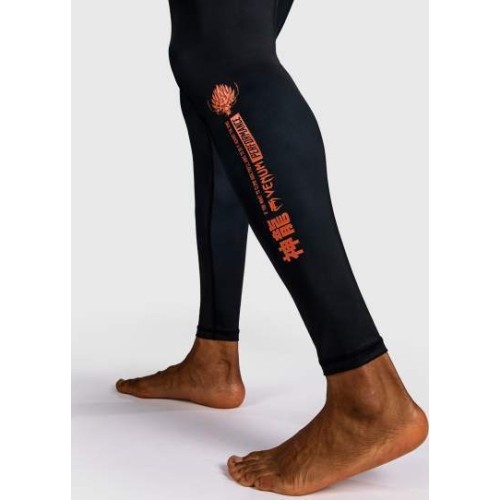 Legginsy Venum Thunder Dragon, czarny/szary/miedziany