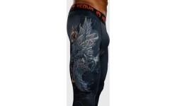Legginsy Venum Thunder Dragon, czarny/szary/miedziany