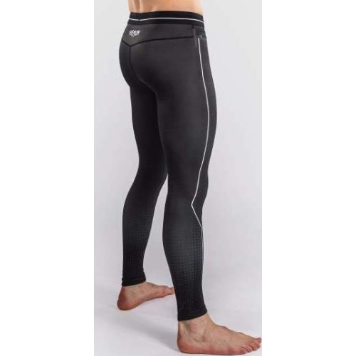 Legginsy Venum Stealth Spats, czarno-białe