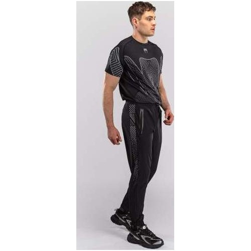 Spodnie sportowe Venum Midnight Fury – czarne/szare/srebrne