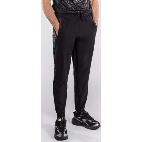 Spodnie sportowe Venum Midnight Fury – czarne/szare/srebrne