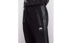 Spodnie sportowe Venum Midnight Fury – czarne/szare/srebrne