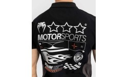 Koszulka polo Venum Motorsport bawełniana – czarna