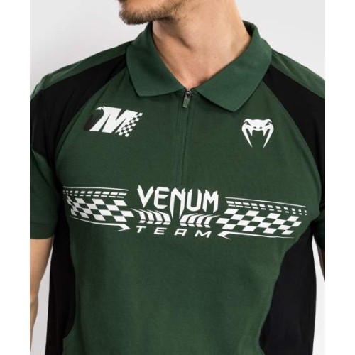 Koszulka polo bawełniana Venum Motorsport – Deep Forest