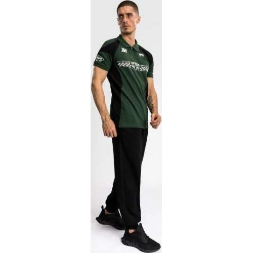Koszulka polo bawełniana Venum Motorsport – Deep Forest