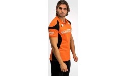 Koszulka polo bawełniana Venum Motorsport, pomarańczowa