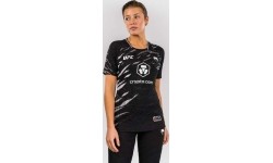 Damska koszulka walkout UFC Fusion by Venum Authentic Fight Night – czarna