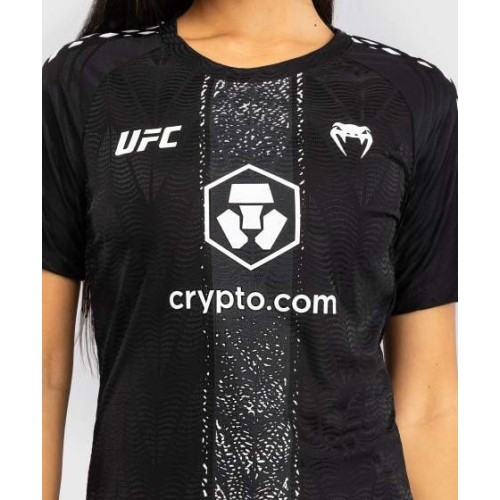 Damska koszulka UFC Zenith by Venum na walkę, czarna