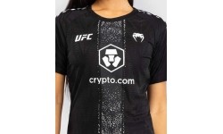 Damska koszulka UFC Zenith by Venum na walkę, czarna