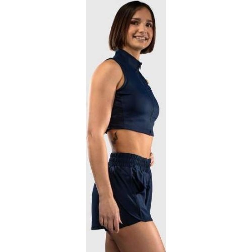 Damski crop top Venum Sculpt Shape, granatowy