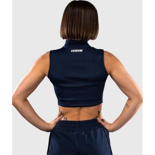 Damski crop top Venum Sculpt Shape, granatowy