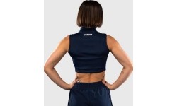 Damski crop top Venum Sculpt Shape, granatowy