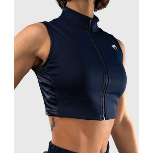 Damski crop top Venum Sculpt Shape, granatowy