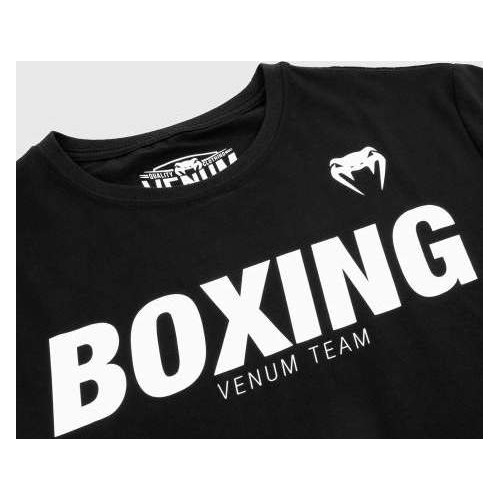 Koszulka Venum Boxing VT – czarno-biała